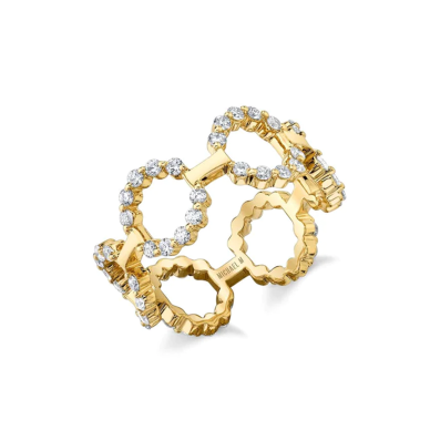Michael M Tetra Collection Stud Ring