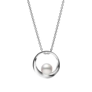 Mikimoto Pearl Circle Collection Necklace 
