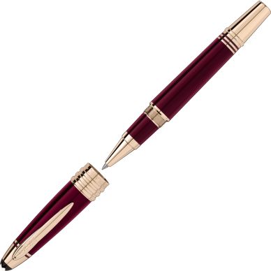 Montblanc Great Characters John F. Kennedy Burgundy Rollerball Pen 118082