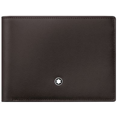 Montblanc Meisterstück Brown Leather 6 Card Holder Wallet 114541