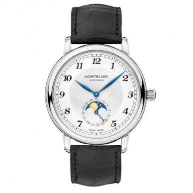 mens moonphase watch by montblanc