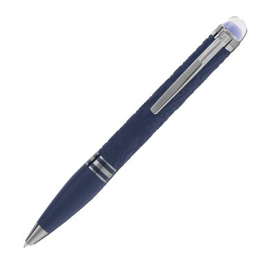 Montblanc blue resin Starwalker pen