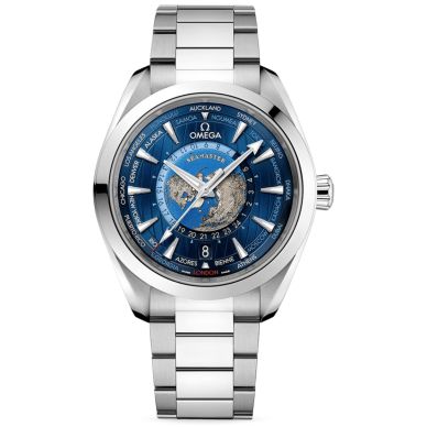 Omega Seamaster Aqua Terra 150M men's worldtimer watch