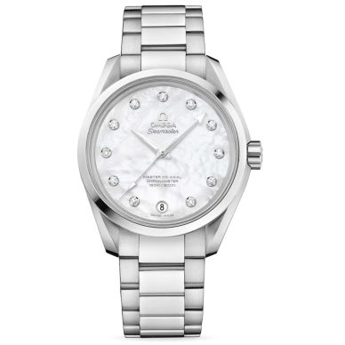Omega Seamaster Womens Diamond Watch 231.10.39.21.55.002