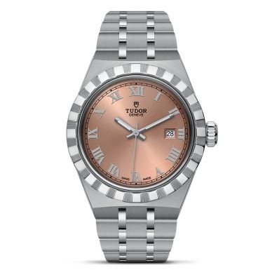 Front image of Tudor Royal 34mm Steel Watch.