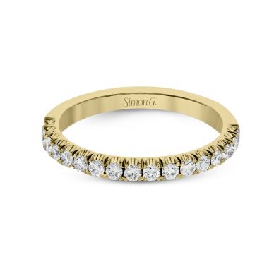 Simon G. LP2342 Simple Yellow Gold Wedding Ring for Women