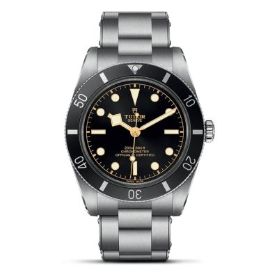 Front view of Tudor Black Bay 41mm Watch