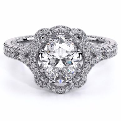 Verragio Couture 0426OV White Gold Oval Engagement Ring