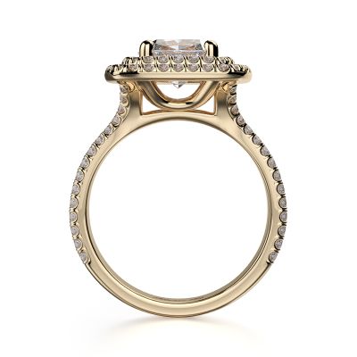 Michael M R560-2 Europa Yellow Gold  Engagement Ring