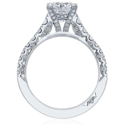 tacori modern diamond engagement ring
