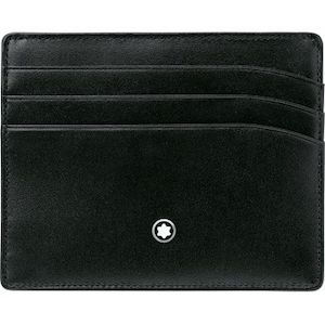 Montblanc black leather wallet